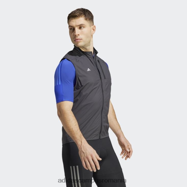 adidas campus romania black the wind.rdy gilet de ciclism bărbați negru J266N213960