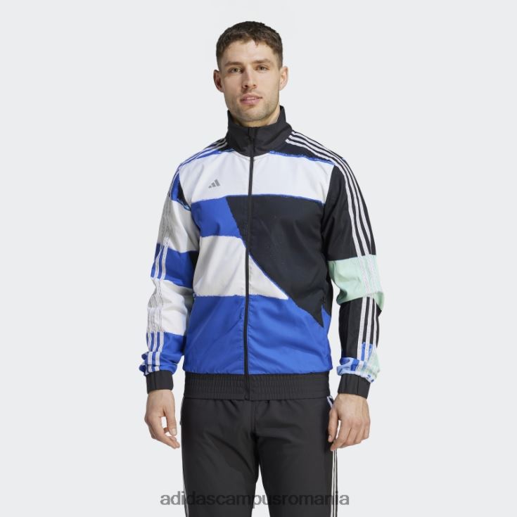 adidas campus romania jachetă neagră pentru ciclism cu grafică trackstand adidas bărbați negru J266N2903