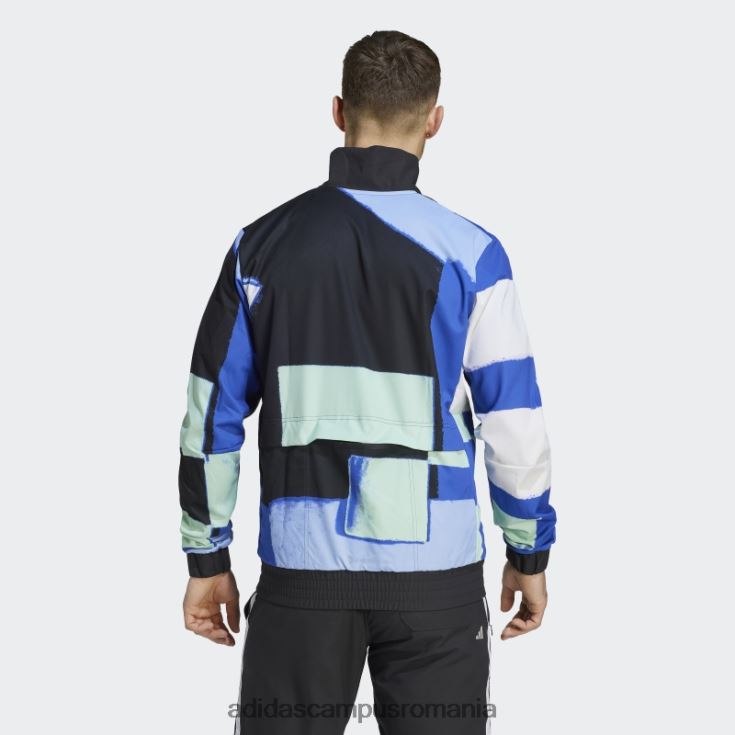 adidas campus romania jachetă neagră pentru ciclism cu grafică trackstand adidas bărbați negru J266N2903