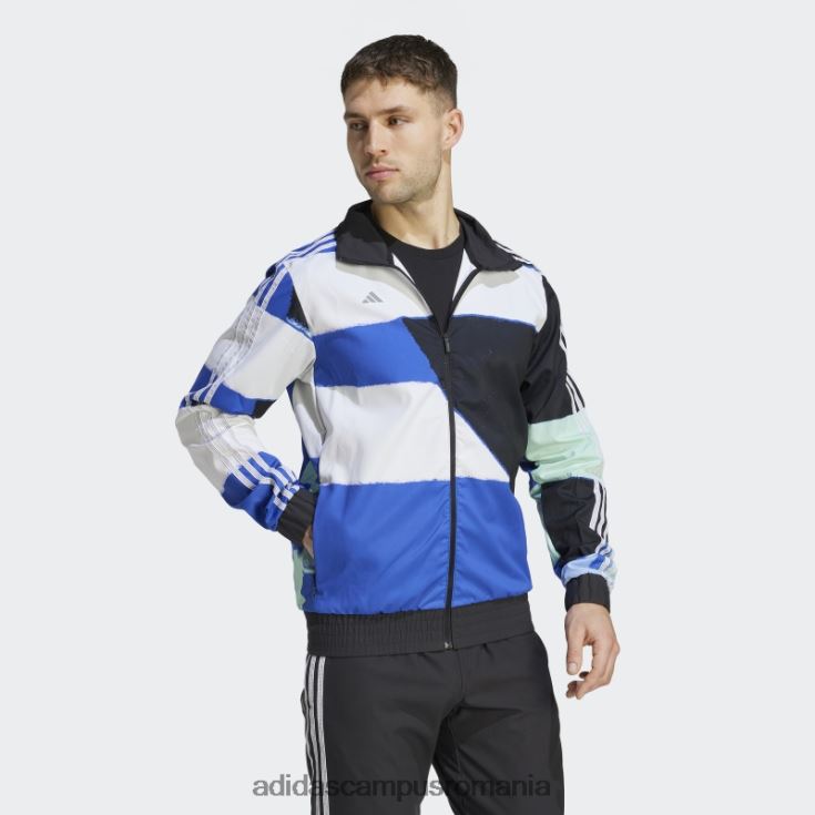 adidas campus romania jachetă neagră pentru ciclism cu grafică trackstand adidas bărbați negru J266N2903