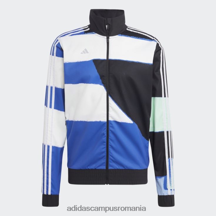 adidas campus romania jacheta de ciclism grafică trackstand neagră bărbați negru J266N214120