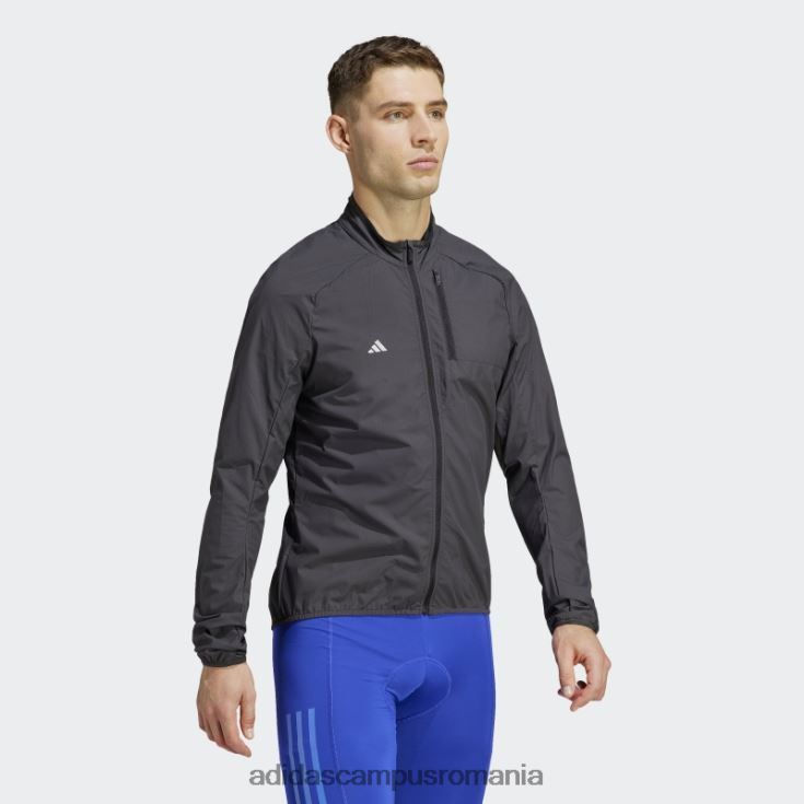 adidas campus romania negru vântul.jachetă de ciclism rdy bărbați negru J266N213762