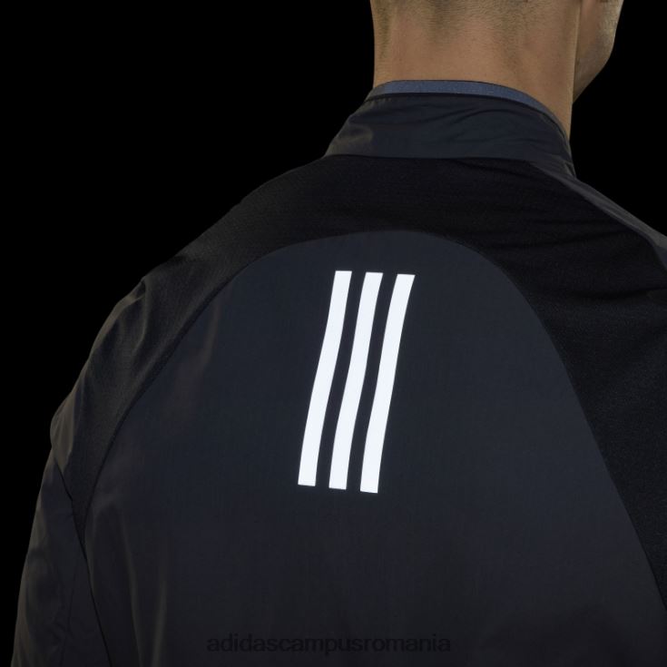 adidas campus romania negru vântul.jachetă de ciclism rdy bărbați negru J266N213762