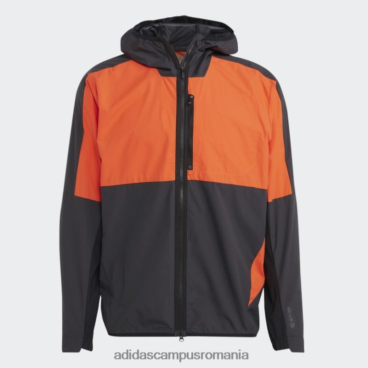 adidas campus romania cinci zece parca-vent portocaliu bărbați portocaliu/negru J266N214083
