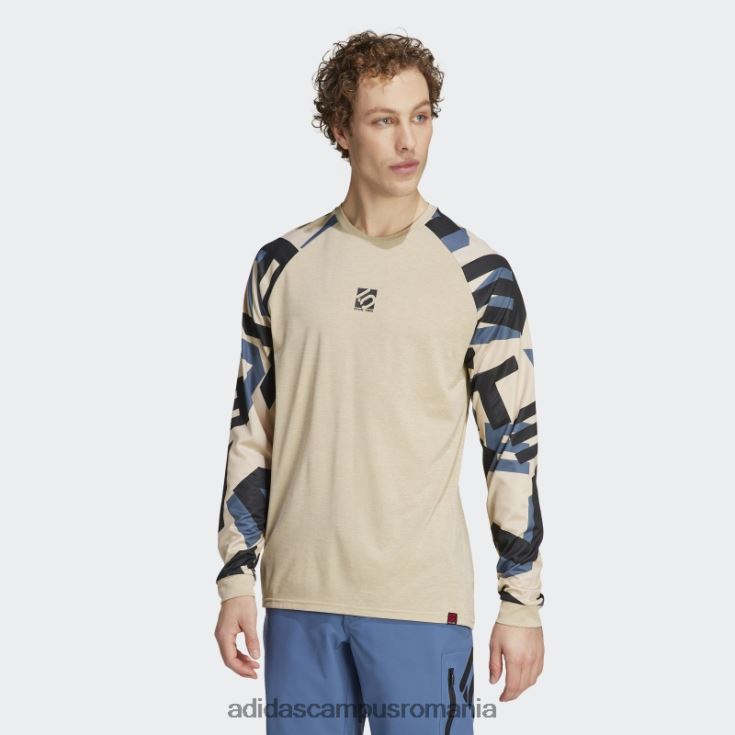 adidas campus romania five ten trailx tricou cu mânecă lungă savanna bărbați savană J266N25827