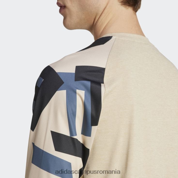 adidas campus romania five ten trailx tricou cu mânecă lungă savanna bărbați savană J266N25827