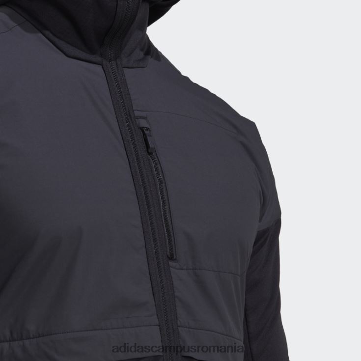 adidas campus romania jachetă de vânt cinci ten flooce negru adidas bărbați negru J266N213812