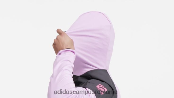 adidas campus romania lila cinci ten flooce jachetă adidas bărbați liliac/negru J266N214967