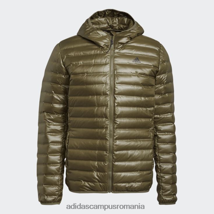 adidas campus romania jachetă de puf cu glugă olive varilite bărbați măsline J266N213847