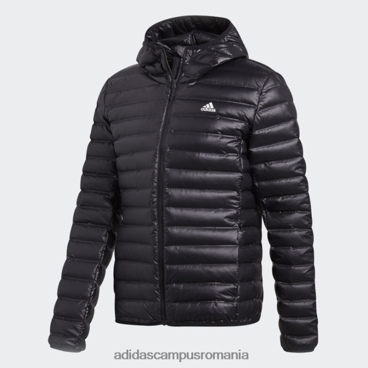 adidas campus romania jachetă de puf cu glugă varilite neagră bărbați negru J266N213160