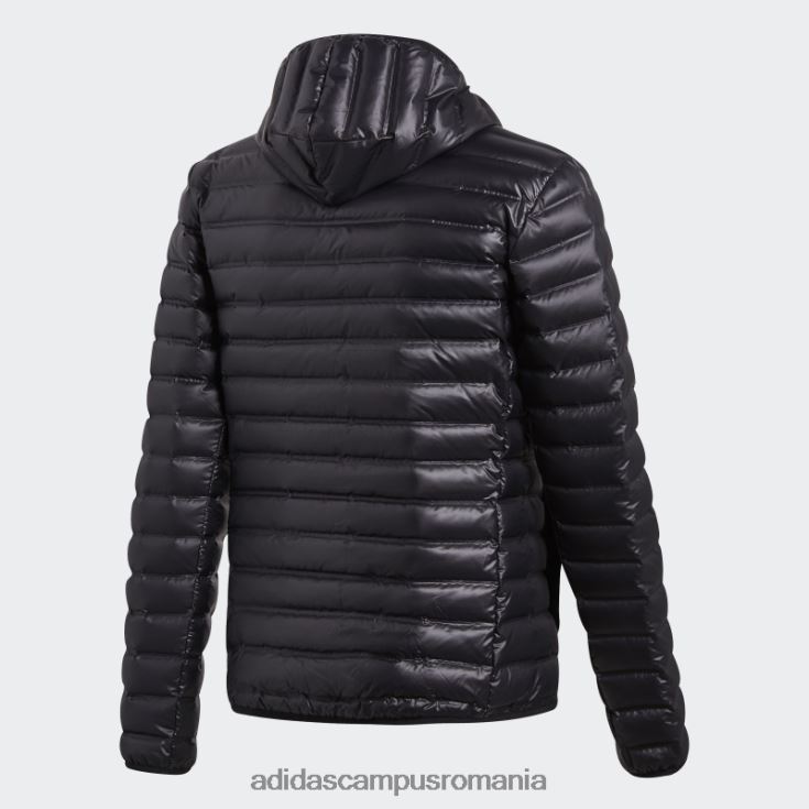 adidas campus romania jachetă de puf cu glugă varilite neagră bărbați negru J266N213160