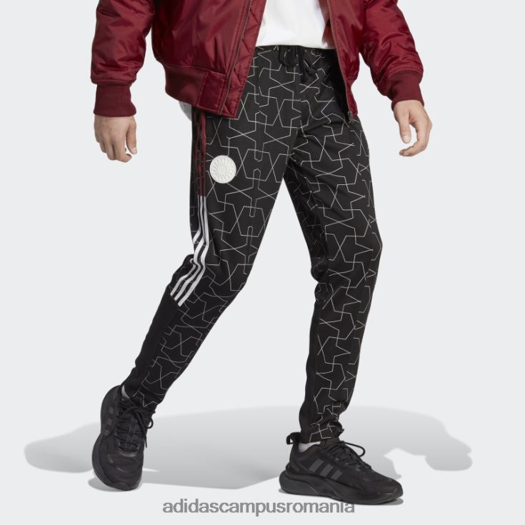 adidas campus romania 32 de echipe pantaloni cu mansete negri bărbați negru J266N21508