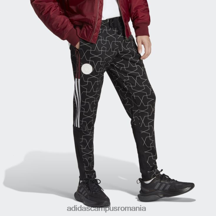 adidas campus romania 32 de echipe pantaloni cu mansete negri bărbați negru J266N21508
