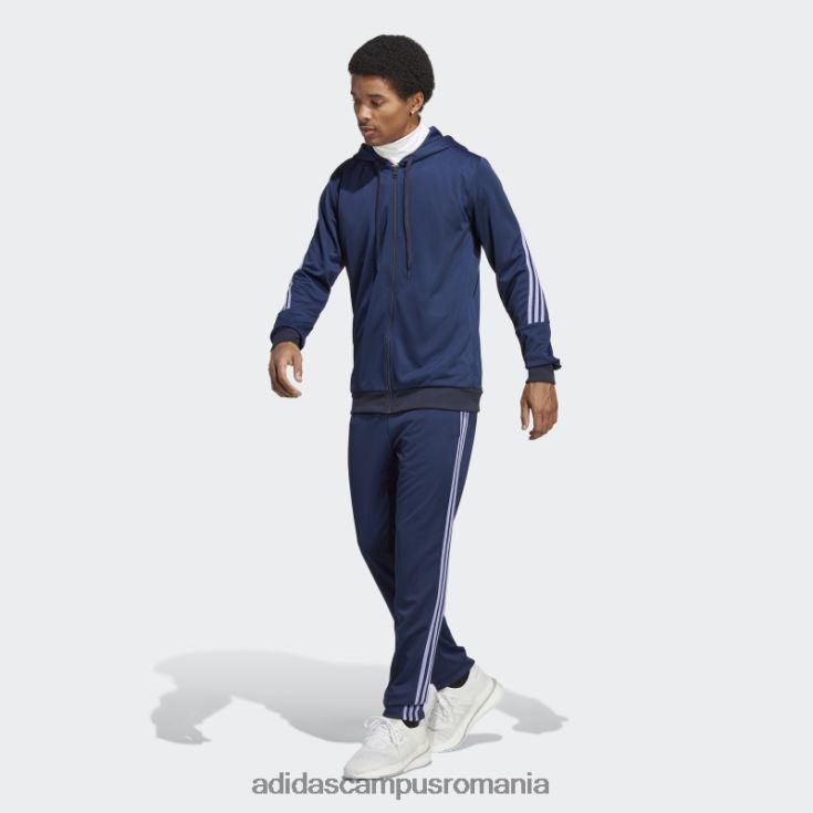 adidas campus romania Cerneală pentru trening adidas cu 3 dungi bărbați cerneală J266N213248