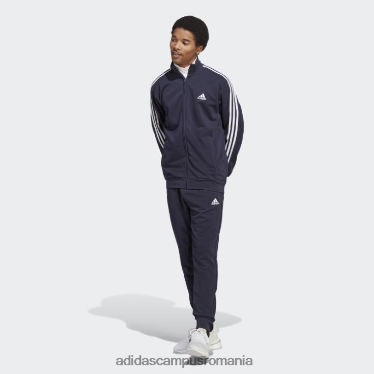 adidas campus romania Cerneală pentru trening adidas de bază cu 3 dungi bărbați cerneală J266N214472
