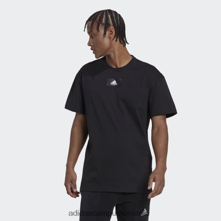 adidas campus romania Essentials feelvivid tricou negru cu umăr adidas bărbați negru J266N27044