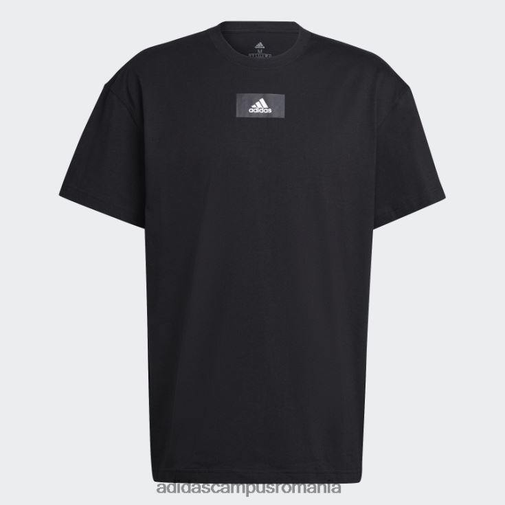 adidas campus romania Essentials feelvivid tricou negru cu umăr adidas bărbați negru J266N27044