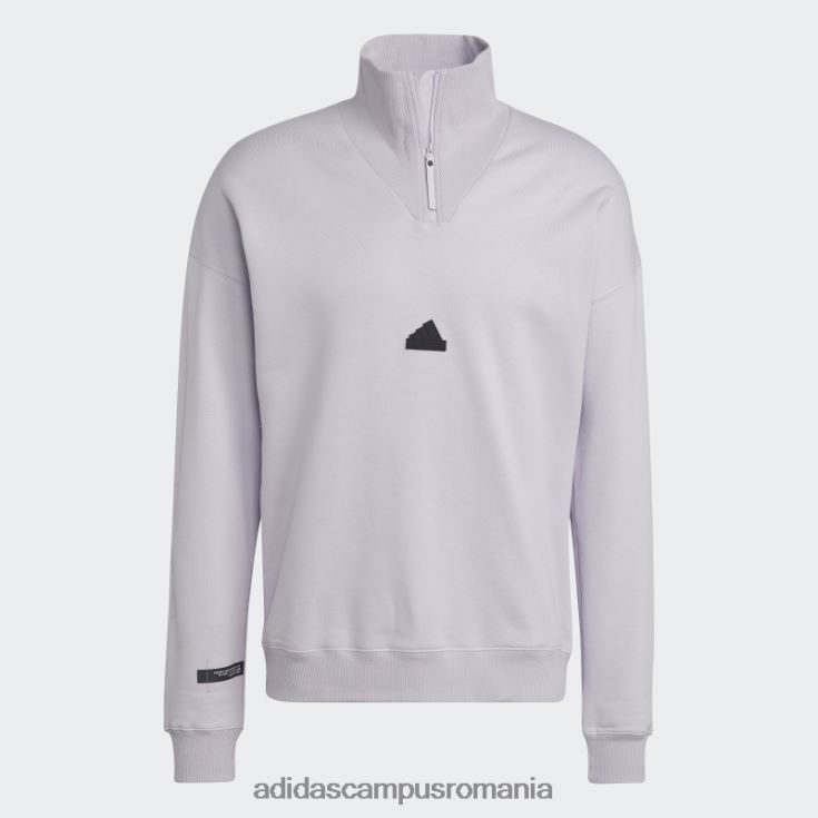 adidas campus romania Hanorac cu fermoar 1/4 zori argintii bărbați zori argintii J266N2848