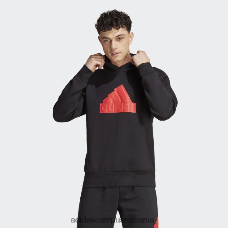 adidas campus romania Insigna icoane viitoare de hanoraș sport roșu bărbați negru/rosu J266N25914