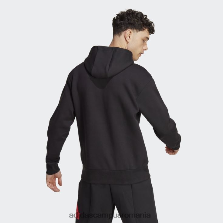 adidas campus romania Insigna icoane viitoare de hanoraș sport roșu bărbați negru/rosu J266N25914