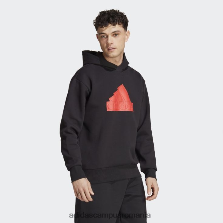 adidas campus romania Insigna icoane viitoare de hanoraș sport roșu bărbați negru/rosu J266N25914