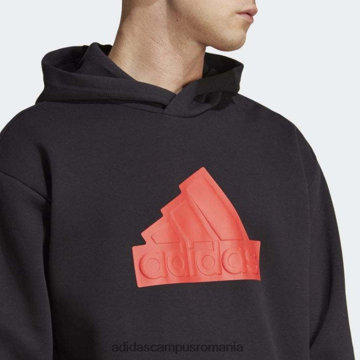 adidas campus romania Insigna icoane viitoare de hanoraș sport roșu bărbați negru/rosu J266N25914