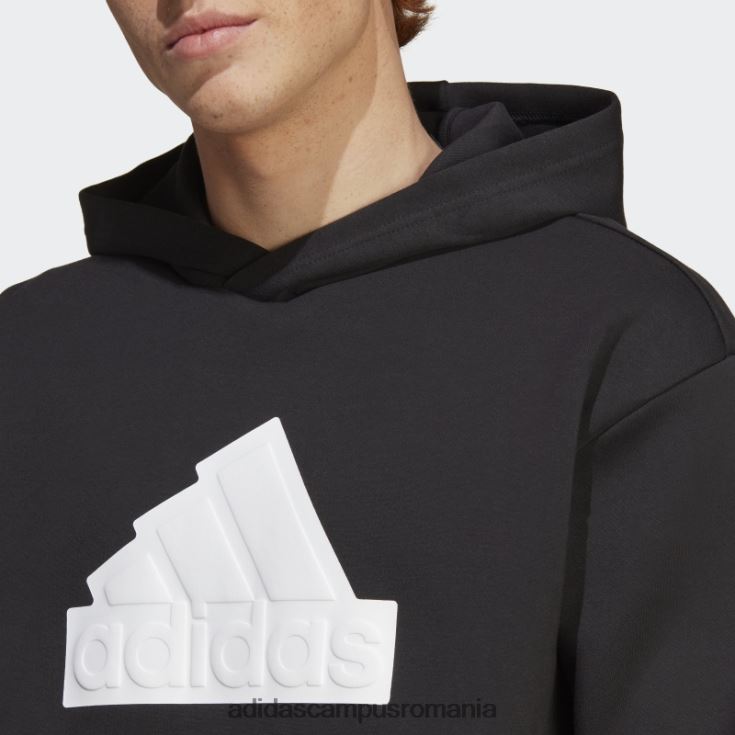 adidas campus romania Insigna icoane viitoare de hanorac sport alb bărbați alb negru J266N25248
