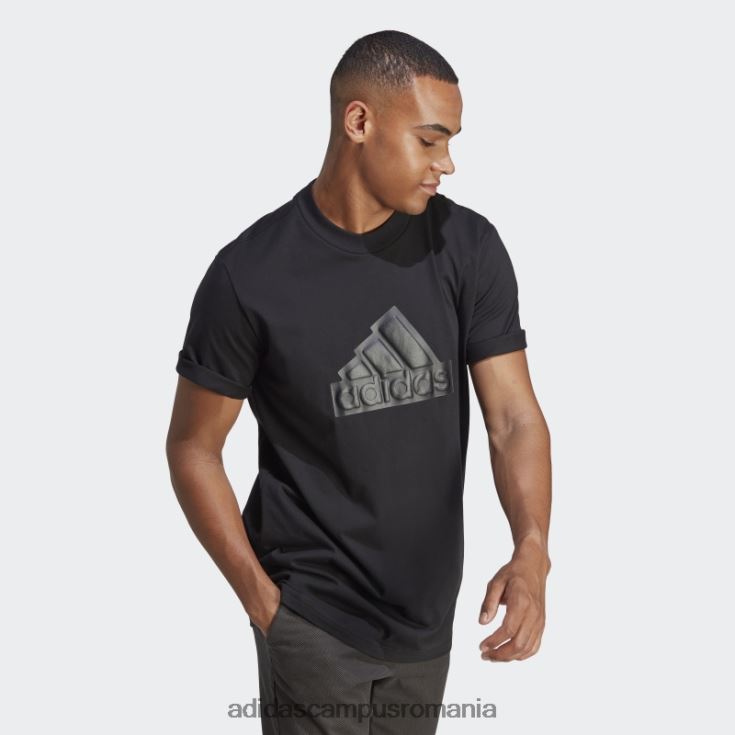 adidas campus romania Insigna icoane viitoare de tricou sport negru bărbați negru J266N21100