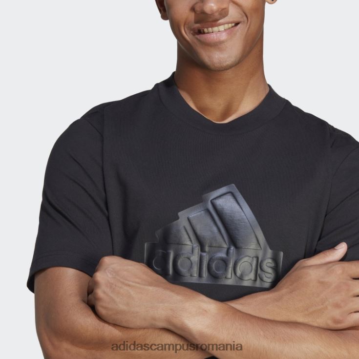 adidas campus romania Insigna icoane viitoare de tricou sport negru bărbați negru J266N21100