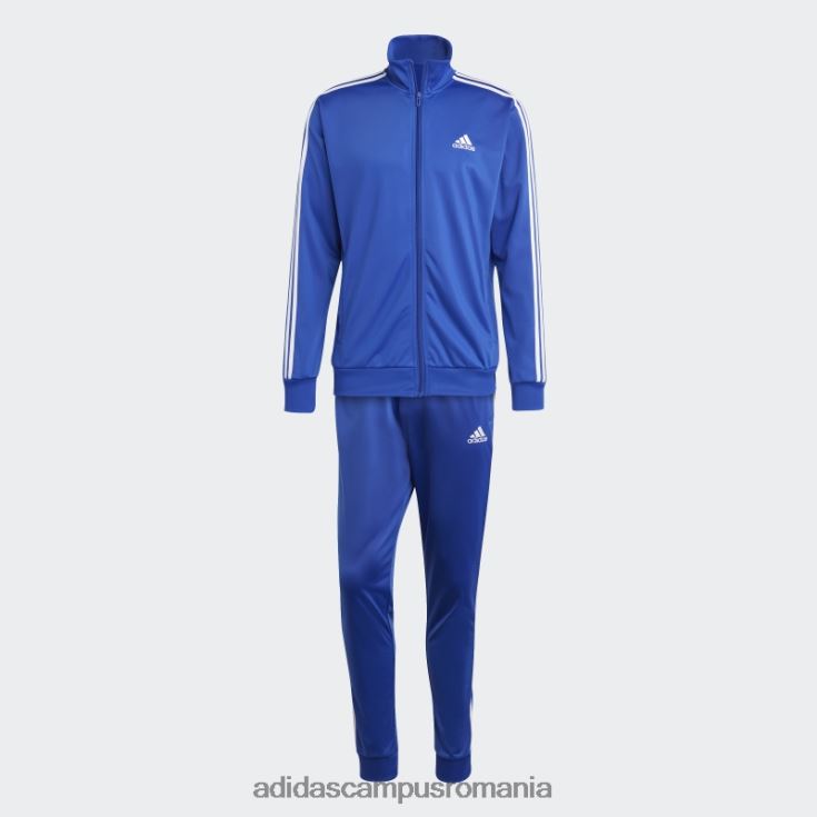 adidas campus romania Trening de bază albastru din tricot cu 3 dungi bărbați albastru J266N213630