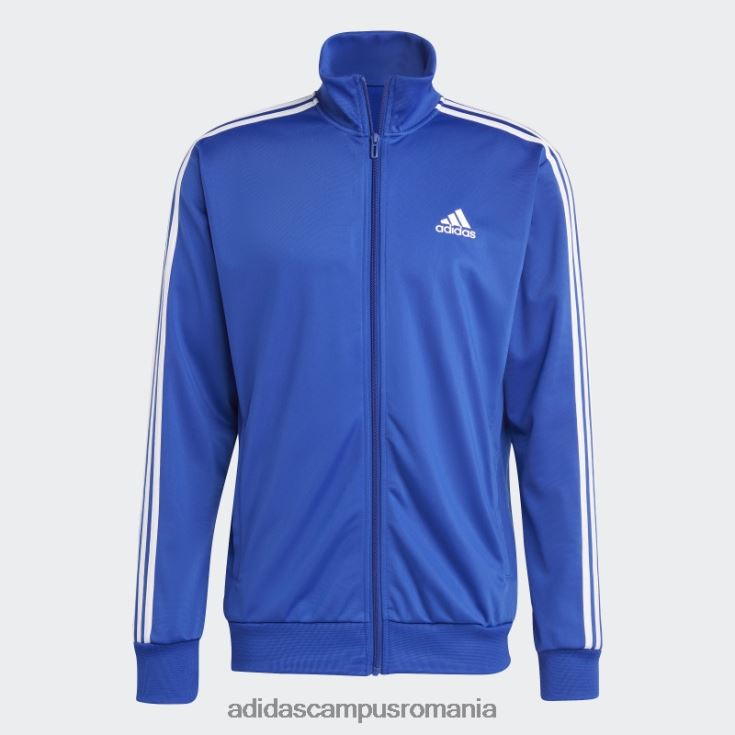 adidas campus romania Trening de bază albastru din tricot cu 3 dungi bărbați albastru J266N213630