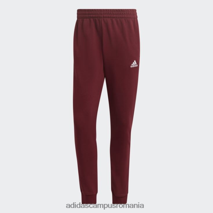 adidas campus romania Trening de bază cu 3 dungi French Terry, roșu adidas bărbați roșu J266N213464