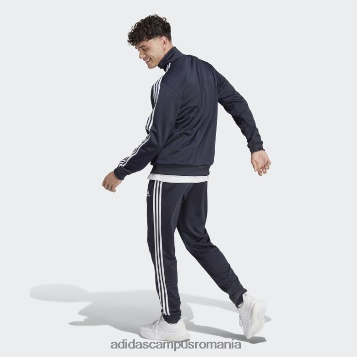 adidas campus romania Trening de bază din tricot cu 3 dungi ink bărbați cerneală/alb J266N213175