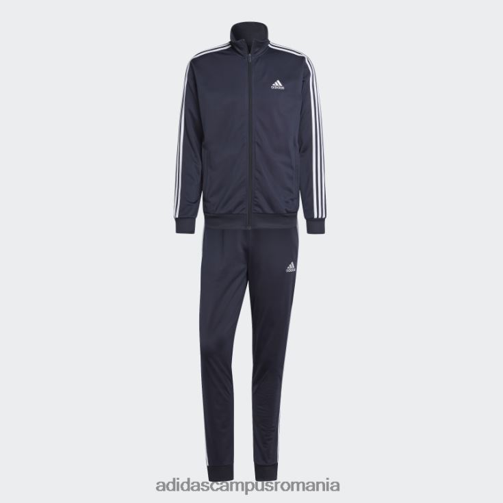 adidas campus romania Trening de bază din tricot cu 3 dungi ink bărbați cerneală/alb J266N213175