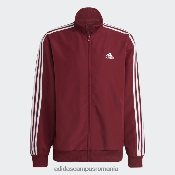 adidas campus romania Trening țesut cu 3 dungi roșu bărbați roșu/negru J266N214216
