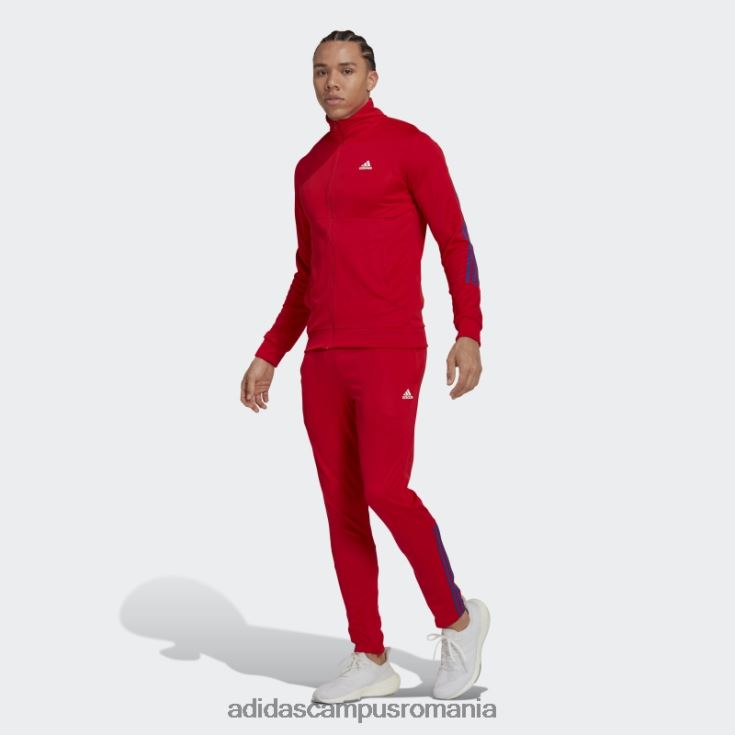 adidas campus romania Trening roșu subțire cu fermoar bărbați roșu J266N26112