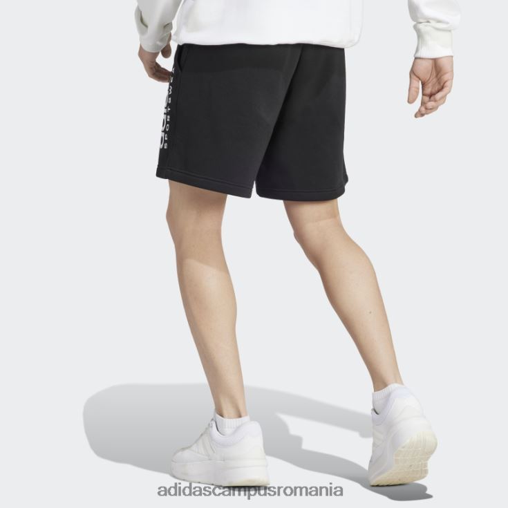 adidas campus romania all szn fleece graphic pantaloni scurți negru adidas bărbați negru J266N25118