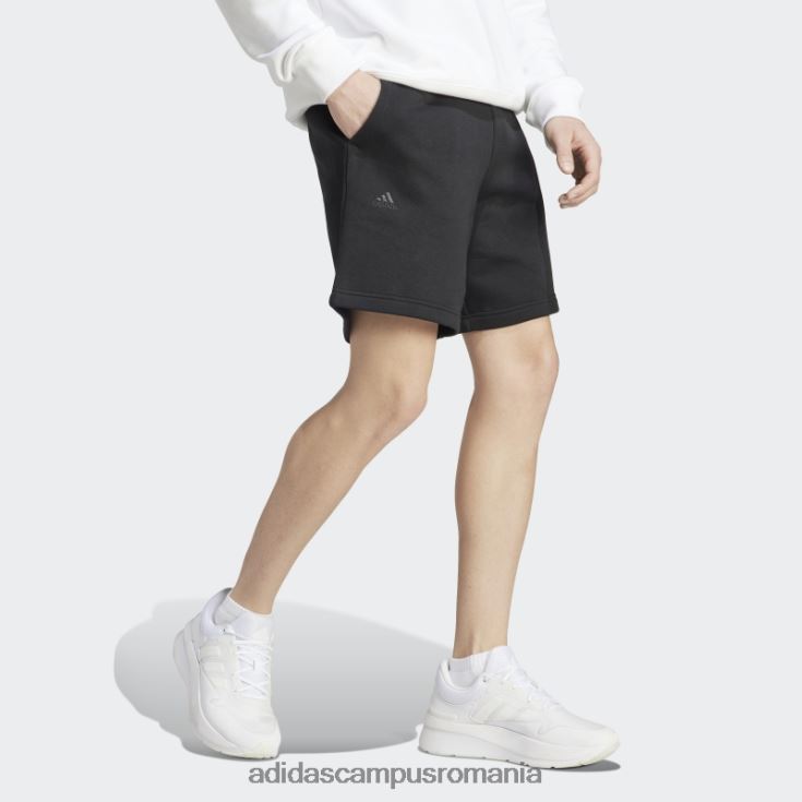 adidas campus romania all szn fleece graphic pantaloni scurți negru adidas bărbați negru J266N25118