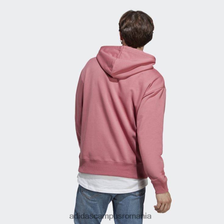 adidas campus romania all szn french terry hanorac roz bărbați roz J266N25270