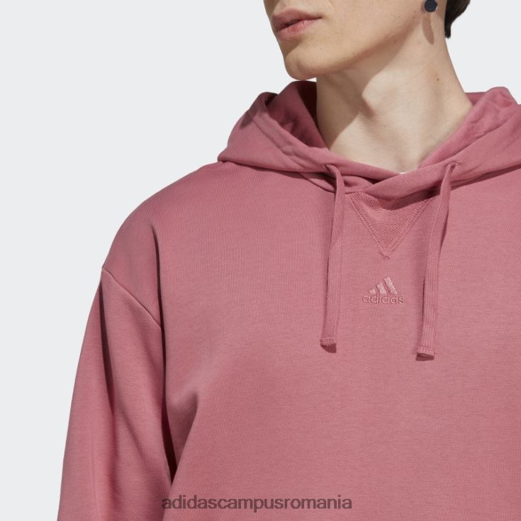 adidas campus romania all szn french terry hanorac roz bărbați roz J266N25270