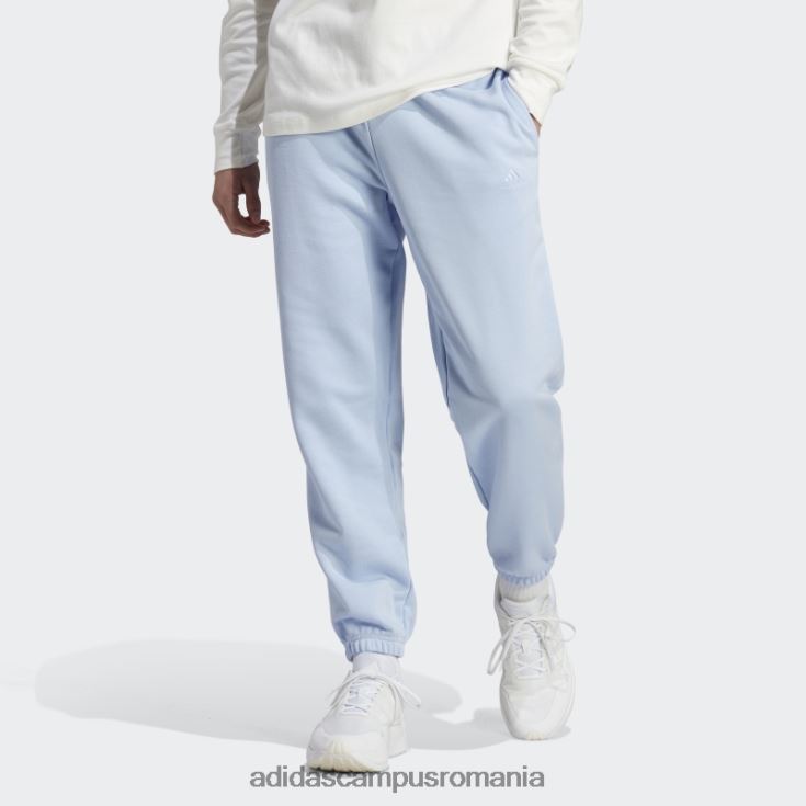 adidas campus romania all szn french terry pantaloni albastru zori bărbați zori albastre J266N25912