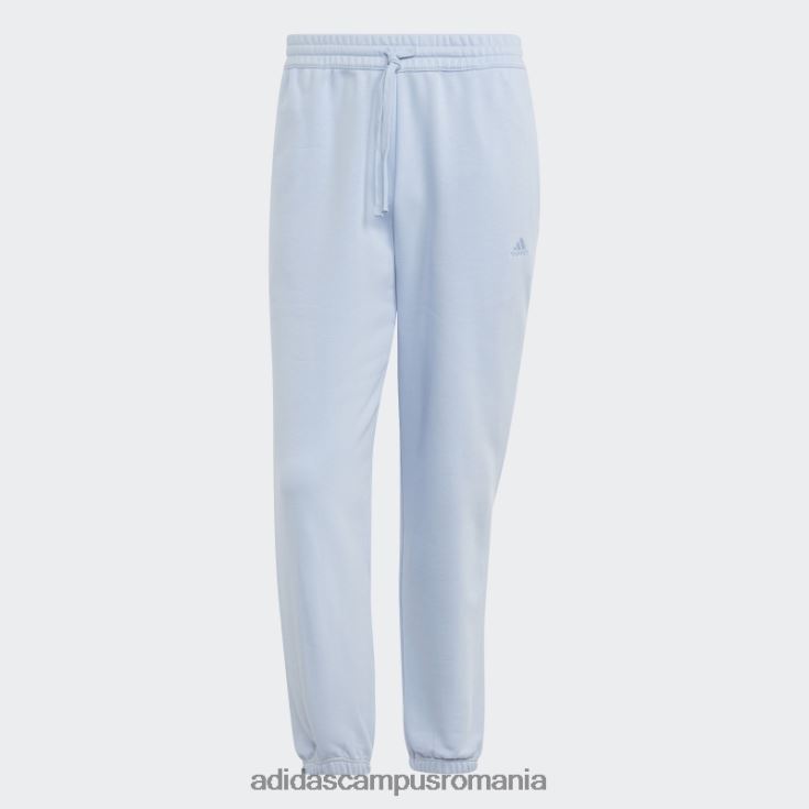 adidas campus romania all szn french terry pantaloni albastru zori bărbați zori albastre J266N25912
