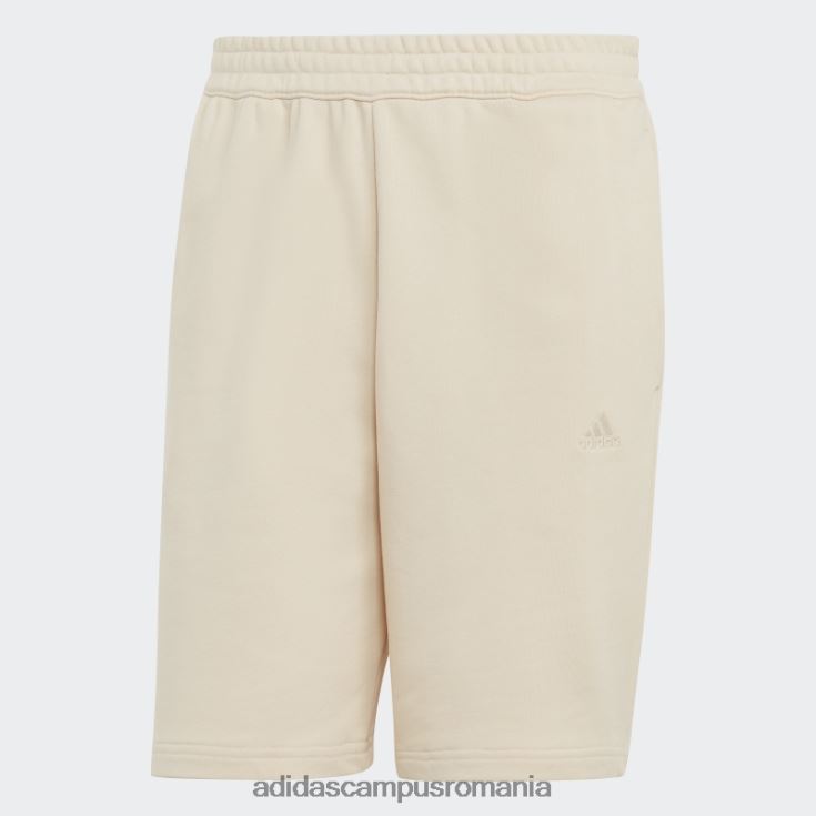 adidas campus romania all szn french terry pantaloni scurți nisip adidas bărbați nisip J266N26036
