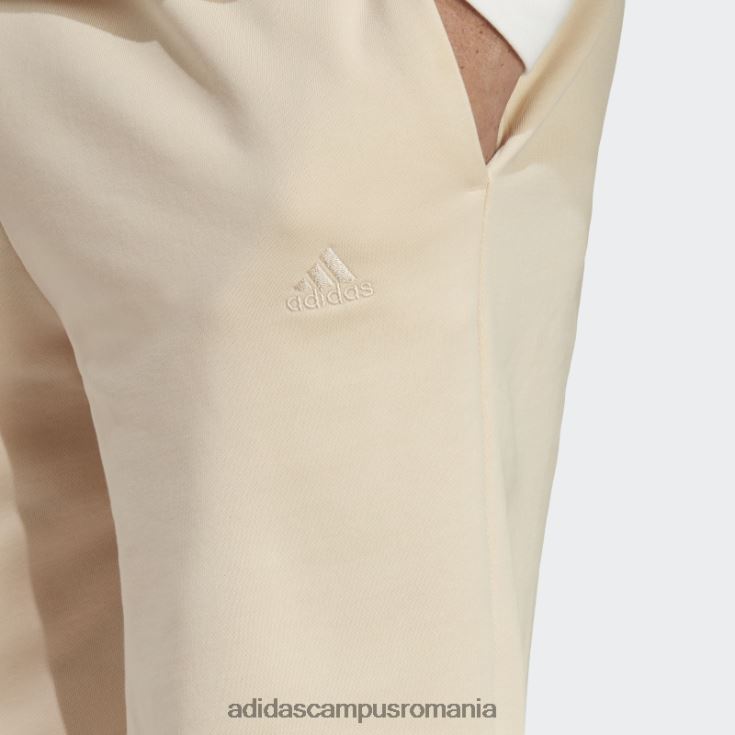 adidas campus romania all szn french terry pantaloni scurți nisip adidas bărbați nisip J266N26036