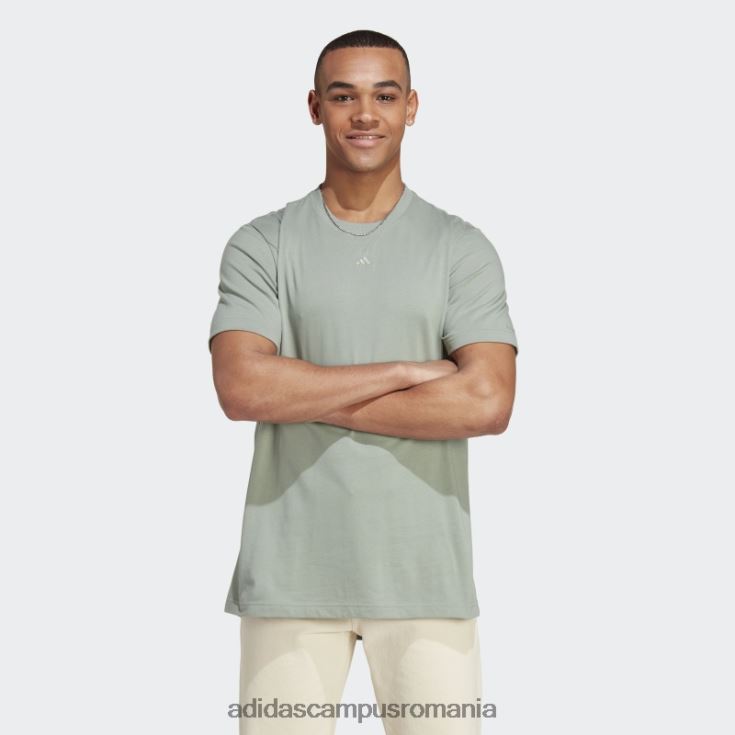 adidas campus romania all szn tee verde argintiu bărbați verde argintiu J266N25672