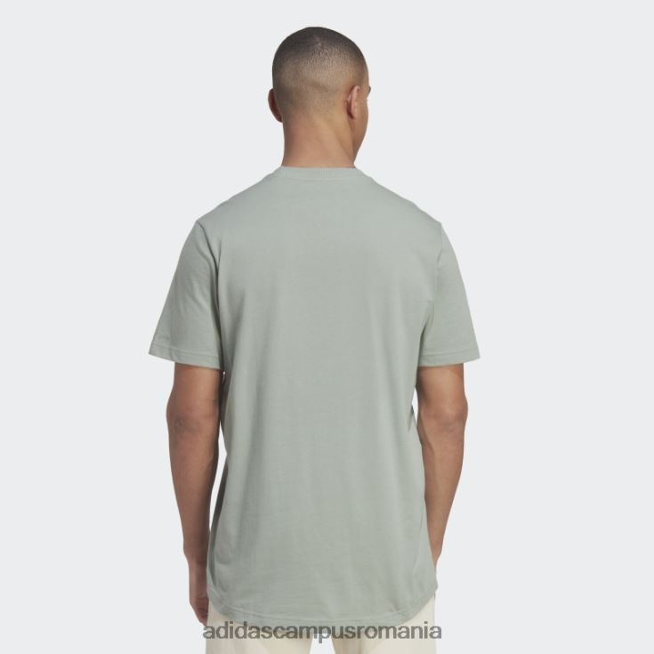 adidas campus romania all szn tee verde argintiu bărbați verde argintiu J266N25672