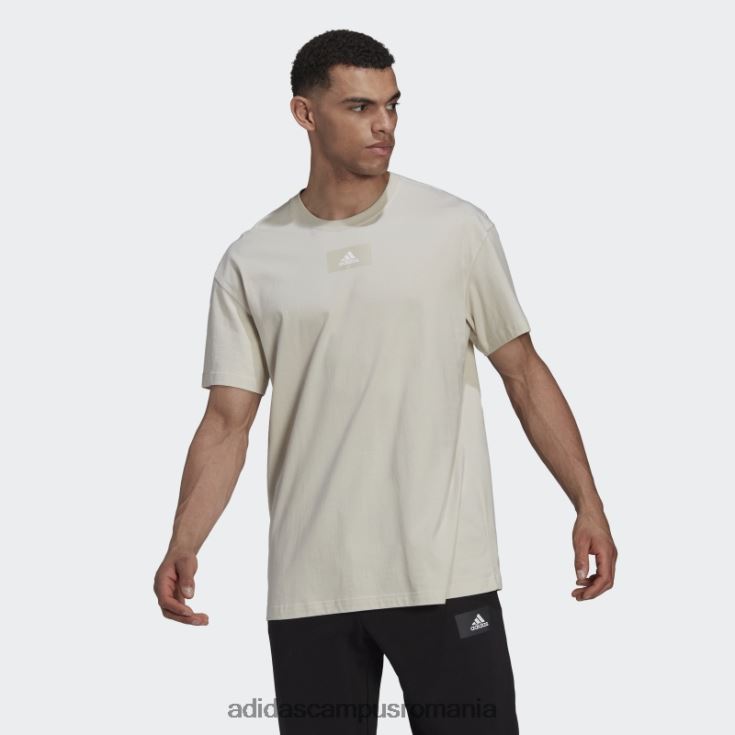 adidas campus romania aluminiu essentials feelvivid tricou cu umăr bărbați aluminiu J266N25225
