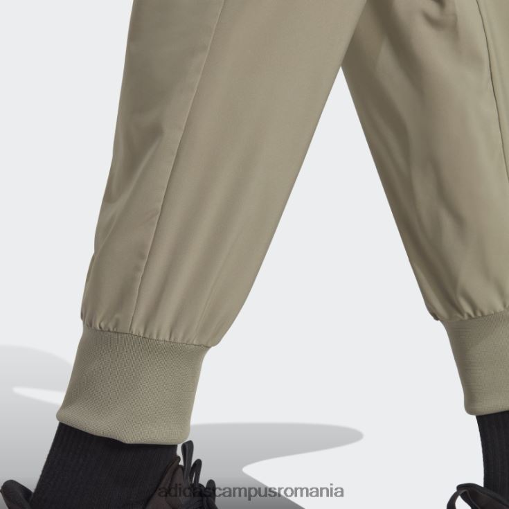adidas campus romania argintiu pebble essentials pantaloni cargo țesuți cu logo mic adidas până la glezne bărbați pietricica de argint J266N25745