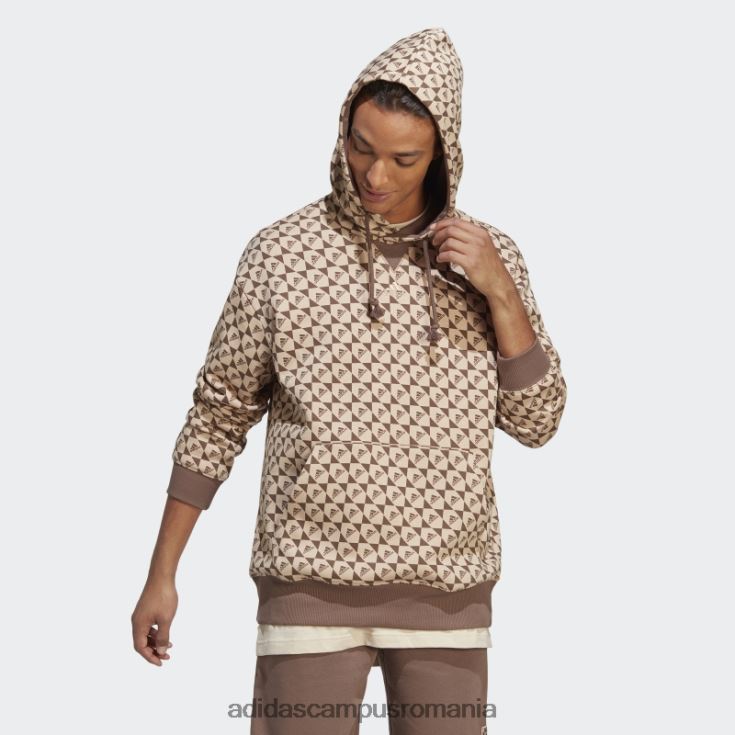 adidas campus romania bej all szn x logomania hanora adidas bărbați bej/pământ J266N213245
