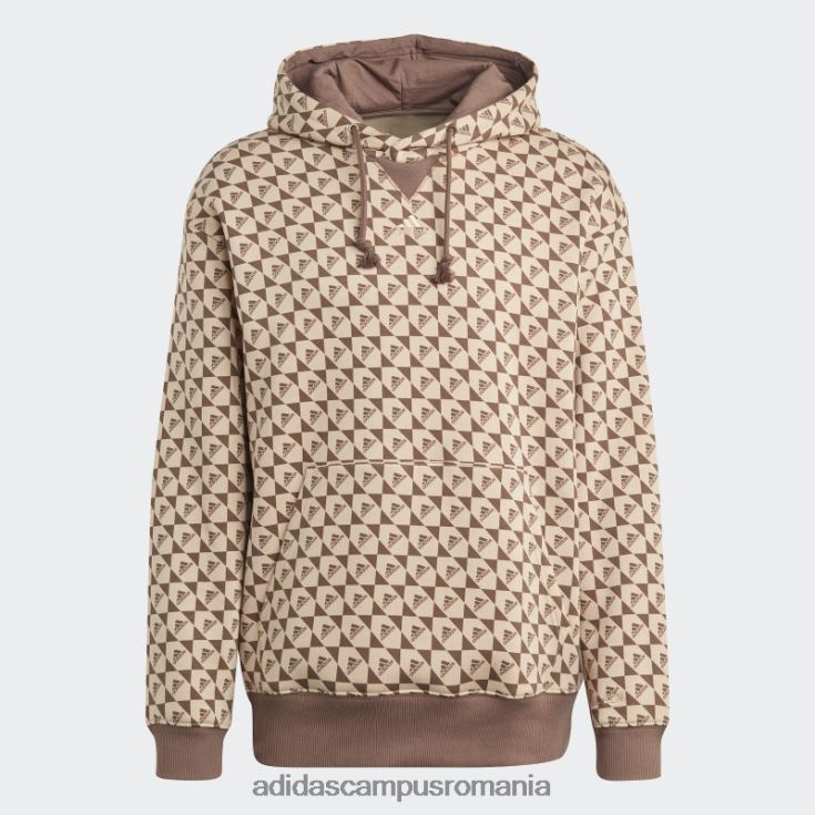 adidas campus romania bej all szn x logomania hanora adidas bărbați bej/pământ J266N213245